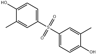 4,4′-술포닐비스(2-메틸페놀) 구조식 이미지