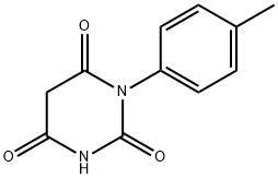 1-(4-METHYLPHENYL)PYRIMIDINE-2,4,6(1H,3H,5H)-TRIONE 구조식 이미지