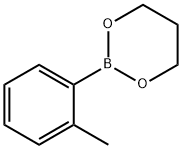 2-(2-METHYLPHENYL)-1,3,2-DIOXABORINANE 구조식 이미지