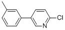 2-CHLORO-5-(3-METHYLPHENYL)-PYRIDINE Structure