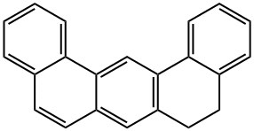 5,6-Dihydrodibenz[a,j]anthracene Structure
