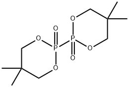 5,5,5',5'-Tetramethyl-2,2'-bi[1,3,2-dioxaphosphorinane]-2,2'-dioxide 구조식 이미지