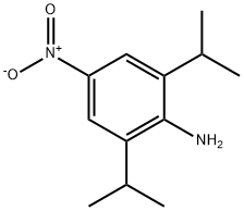 2,6-DIISOPROPYL-4-NITROANILINE Structure