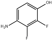 4-AMINO-2,3-DIFLUORO-PHENOL Structure