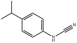 Cyanamide, [4-(1-methylethyl)phenyl]- (9CI) Structure