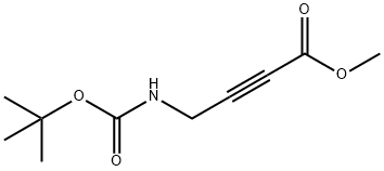 2-부틴산,4-[[(1,1-디메틸에톡시)카르보닐]아미노]-,메틸에스테르(9CI) 구조식 이미지