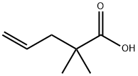 2,2-Dimethyl-4-pentenoic acid Structure
