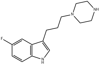 5-fluoro-3-(3-(piperazin-1-yl)propyl)-1H-indole Structure