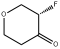 4H-Pyran-4-one, 3-fluorotetrahydro-, (3S)- Structure