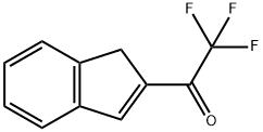 Ethanone, 2,2,2-trifluoro-1-(1H-inden-2-yl)- (9CI) Structure