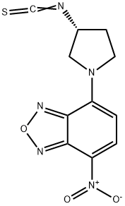 (R)-(-)-NBD-PY-NCS 구조식 이미지