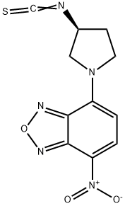 (S)-(+)-NBD-PY-NCS 구조식 이미지