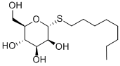 n-옥틸-α-D-티오-만노피라노시드 구조식 이미지