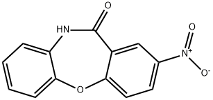 2-Nitrodibenzo[b,f][1,4]oxazepin-11(10H)-one Structure