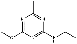 2-ETHYLAMINO-4-METHOXY-6-METHYL-1,3,5-TRIAZINE Structure