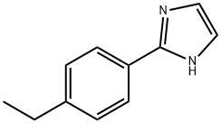 2-(4-에틸-페닐)-1H-이미다졸 구조식 이미지