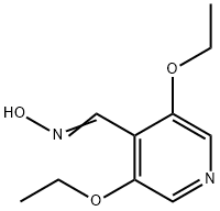 4-피리딘카르복스알데히드,3,5-디에톡시-,옥심(9CI) 구조식 이미지