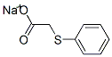 (Phenylthio)acetic acid sodium salt Structure
