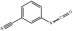 3-Cyanophenyl isocyanate 구조식 이미지