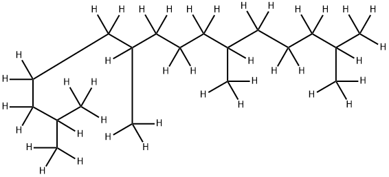 2,6,10,14-테트라메틸펜타데칸-D40 구조식 이미지