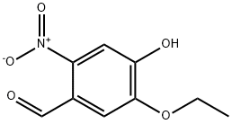 벤즈알데히드,5-에톡시-4-히드록시-2-니트로-(9CI) 구조식 이미지