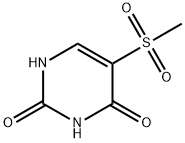 5-methylsulfonyl-1H-pyrimidine-2,4-dione Structure