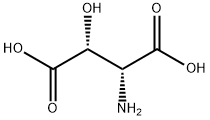 D -(+)-THREO -BETA-HYDROXYASPARTIC ACID Structure