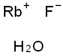 RUBIDIUM FLUORIDE HYDRATE Structure