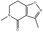 Isoxazolo[4,5-c]pyridin-4(5H)-one, 6,7-dihydro-3,5-dimethyl- (9CI) 구조식 이미지