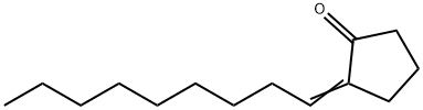 2-Nonylidenecyclopentanone Structure