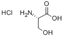 L-Serine hydrochloride 구조식 이미지