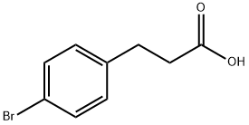 3-(4-Bromophenyl)propionic acid 구조식 이미지