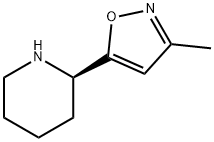 피페리딘,2-(3-메틸-5-이속사졸릴)-,(R)-(9CI) 구조식 이미지