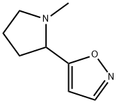 이속사졸,5-(1-메틸-2-피롤리디닐)-(9CI) 구조식 이미지