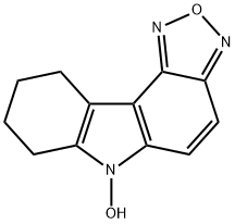 7,8,9,10-TETRAHYDRO-6H-1,2,5-OXADIAZOLO[3,4-C]CARBAZOL-6-OL Structure