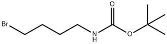 tert-butyl (4-bromobutyl)carbamate 구조식 이미지