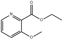 ETHYL 3-METHOXYPYRIDINE-2-CARBOXYLATE Structure