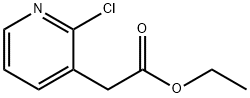 3-Pyridineacetic acid, 2-chloro-, ethyl ester Structure