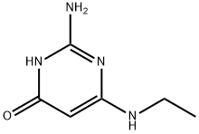 4(1H)-Pyrimidinone,2-amino-6-(ethylamino)-(9CI) 구조식 이미지