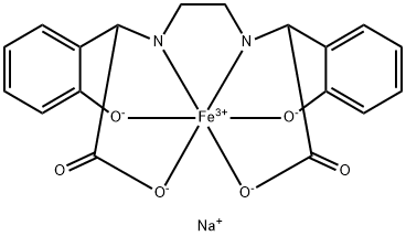 Sodium ferric EDDHA Structure