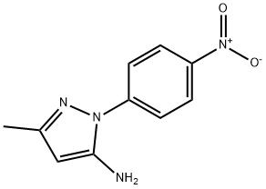 5-METHYL-2-(4-NITROPHENYL)-2H-PYRAZOL-3-YLAMINE 구조식 이미지