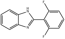 2-(2,6-DIFLUOROPHENYL)-1H-1,3-BENZODIAZOLE Structure