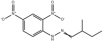 2-Methylbutanal 2,4-Dinitrophenylhydrazone Structure