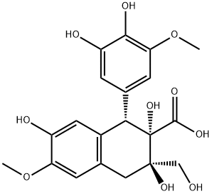 plicatic acid Structure