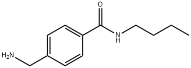 4-(aminomethyl)-N-butylbenzamide Structure