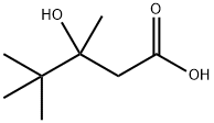 3-hydroxy-3,4,4-trimethyl-pentanoic acid Structure