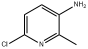 3-Amino-6-chloro-2-picoline 구조식 이미지