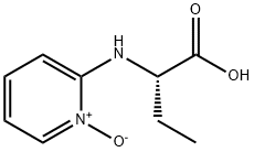 Butanoic acid, 2-[(1-oxido-2-pyridinyl)amino]-, (S)- (9CI) Structure