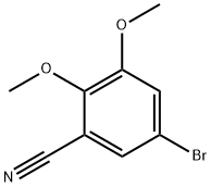 5-BROMO-2,3-DIMETHOXY-BENZONITRILE Structure