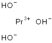 praseodymium trihydroxide  Structure